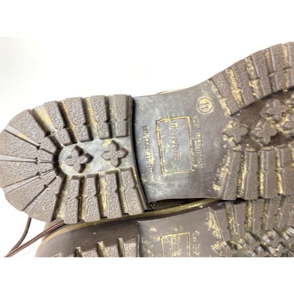 WorkForce Steel Toe, Oil Resistant, Slip Resistant Brown Work Boots Size 11❤️ - Picture 15 of 16